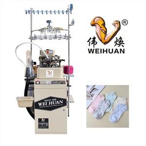 Weihuan (WH) ระบบคอมพิวเตอร์ธรรมดาถุงเท้าถักเครื่อง (WEIHUAN-6FR)
